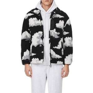 Chaqueta de Invierno para Hombre de Alta Calidad OEM, Forro Polar, Cierre Completo, Cuello Alto, Casual, Resistente al Viento, con Bolsillos, Venta al Por Mayor - Product Image 3