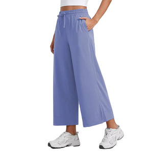 Flared <b>Trousers</b> Cotton/Fleece Women's Pants & <b>Trousers</b> High Quality Wholesale Custom All Sizes Logo Available - Product Image 1