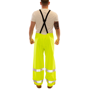 Salopette de sécurité réfléchissante haute visibilité personnalisée pour hommes, résistante au feu, pour travaux de construction, avec logo - Product Image 4