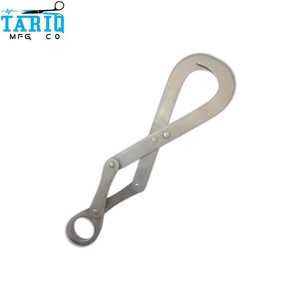 Crochet obstétrical vétérinaire de qualité supérieure en acier inoxydable, instrument d'accouchement à prise robuste, réutilisable pour l'accouchement des bovins - Product Image 1
