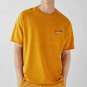 บริการ OEM เสื้อยืดโอเวอร์ไซส์พิมพ์ลายตามสั่งสำหรับผู้ชาย ผ้าฝ้าย 100% ขายส่งราคาถูก เสื้อยืดโอเวอร์ไซส์ผู้ชาย - Product Image 2