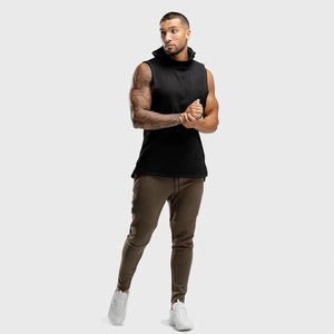 Training <b>Sleeveless</b> <b>Hoodie</b> Lightweight Fitness Fashion Collection OEM ODM <b>Sleeveless</b> <b>Hoodie</b> - Product Image 2