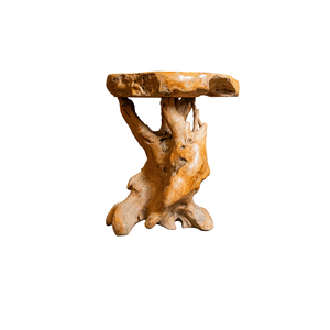 Mesa de Centro ARTERRA Única, Hecha a Mano con Raíz de Teca Rústica, Estilo Antiguo, Mueble Duradero para Sala de Estar - Product Image 2