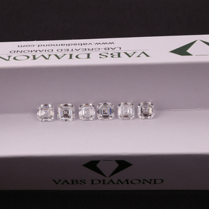 เพชร CVD ขนาด 0.60 กะรัต สี D ความสะอาด VVS2 รูปทรง Asscher ขัดเงา ผลิตในห้องปฏิบัติการ ได้รับการรับรองจาก IGI เหมาะสำหรับแหวนหมั้น ขายตรงจากโรงงาน - Product Image 1