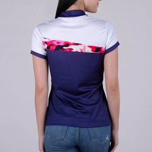 Nouveauté : Polo de sublimation pour femme à prix abordable, vente en gros, conception de logo personnalisé, polos de sublimation pour femme - Product Image 3