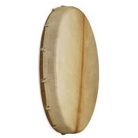 Handmade Shaman Drum Traditional Frame Healing Performance Goat Skin Leather Head Professional Use Customizable High Bassoon