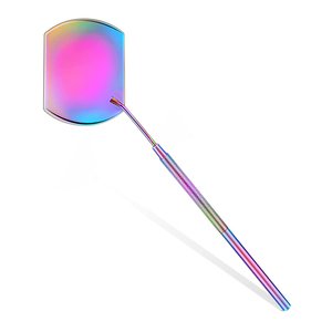 Miroir à cils en acier inoxydable de haute qualité personnalisé 2026 pour extensions de cils - Product Image 3