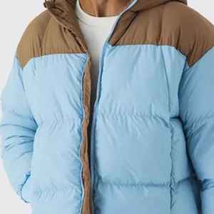 Outdoor winter puffer <b>jacket</b> with <b>warm</b> padded insulation soft lining and flexible comfortable fit for daily use - Product Image 4