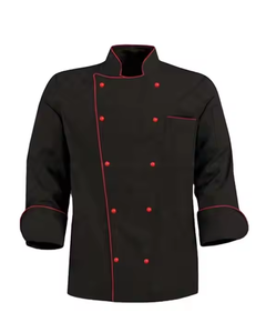 Uniforme de chef de restaurant, uniforme de chef, uniforme de cuisine d'hôtel, veste de chef, vêtements de travail pour le personnel d'hôtel, vêtements de travail professionnels pour la cuisine - Product Image 1