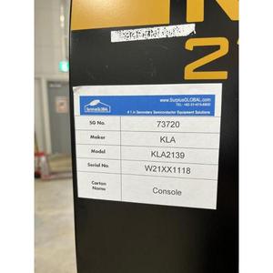 KLA Tencor KLA2138 Bright Field Inspection - อุปกรณ์และชิ้นส่วนเซมิคอนดักเตอร์ระดับโลกที่เชื่อถือได้ - Product Image 2