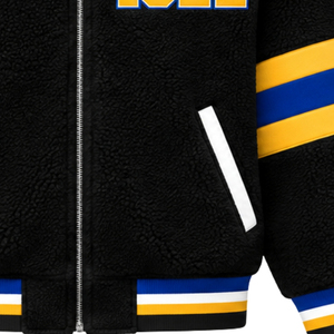 Chaqueta Bomber Reversible Personalizada de Sherpa para Mujeres de Sigma Gamma Rho, Chaqueta Cálida de Forro Polar para Hermandad Griega, Ropa de Calle de Invierno de Doble Cara - Product Image 6