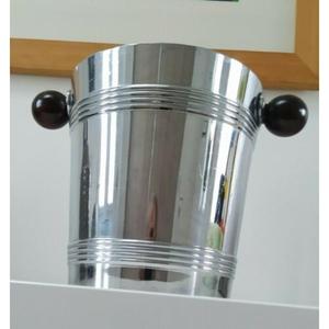 Cubo de hielo para cerveza estilo pedestal con asas, enfriador de vino metálico, tina enfriadora de bebidas para bar, restaurante, fiestas. - Product Image 6