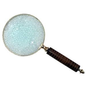 2025 artesanía india Vintage ojo de cristal calidad latón lupa lector antiguo bronce Color nuevo diseño venta al por mayor artículo de lujo - Product Image 1