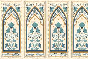 Noeuds tapis touffeté à la main laine Janamaz tapis pour Masjid et mosquée turc marocain arc Design rouge vert bleu couleur forhome masjid - Product Image 2