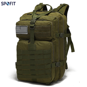 Sac à dos tactique Oxford camouflage style national personnalisé en gros 45L Molle imperméable antivol avec doublure en polyester pour hommes - Product Image 3