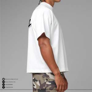 Nueva Camiseta Oversize de Alta Calidad con Logotipo Personalizado, 100% Algodón, Estilo Urbano de Verano para Unisex, Protección UV, Secado Rápido - Product Image 3