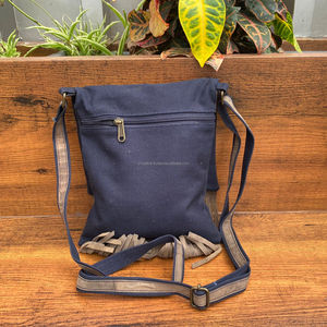 Sac à main en cuir véritable personnalisé en toile résistant à l'eau pour les sacs à bandoulière en cuir de vachette de luxe occidentaux pour femmes - Product Image 4