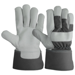 Gants de sécurité pour charpentiers canadiens, nouveau design, en cuir de vachette grainé, résistants à la chaleur et aux étincelles, robustes pour usage domestique - Product Image 6
