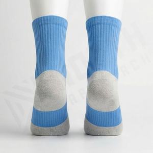 Calcetines de Compresión de Viscosa de Bambú para Correr, Deportivos, Acolchados, Transpirables, Duraderos, de Alto Rendimiento, Color Personalizado, Ajuste Cómodo, en Pares - Product Image 2