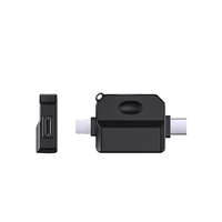 Lector de Tarjetas USB 2.0 3 en 1, Adaptador OTG Multitarjeta USB-C de 8 Pines para Tarjetas TF/SD, Externo para Drones, Laptops y Cámaras