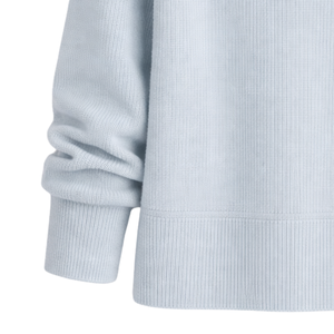 <b>Women</b> Zip Through Knit <b>Jacket</b> Soft Ribbed Texture Long Sleeve Wide Collar Casual <b>Lightweight</b> Layering Outerwear for Daily Wear - Product Image 5