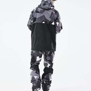 High Quality <b>Waterproof</b> Men's Camouflage Ski Suit Thermal Snowboard Jacket and Pants <b>Set</b> Windproof Outdoor Winter Sportswear - Product Image 3