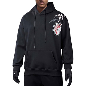 Nouveaux sweats à capuche brodés pour hommes, sur mesure, confortables, anti-plis, respirants, qualité supérieure, 100% coton molletonné - Product Image 3