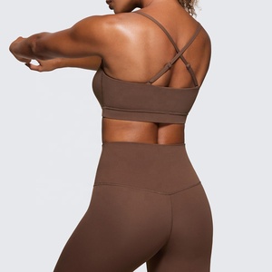 Sujetador Deportivo de Alta Sujeción para Mujer al por Mayor, Transpirable, para Fitness, Yoga y Running, de Spandex y Nylon, Colores Personalizables, OEM - Product Image 3