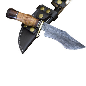 Cuchillos de Hoja Fija con Mango de Madera, Marca Privada OEM, Personalizables en Color y Tamaño, Alta Calidad, MOQ Bajo - Product Image 1
