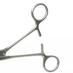 V. Mueller CV1133 Cosgrove <b>Quick</b> Bend T Flex <b>Clamp</b> Forceps Stainless Steel Surgical Vascular Atraumatic Grasping Instrument - Product Image 5