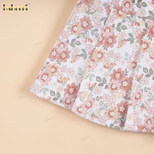 DR4517 – กระโปรงเด็กผู้หญิงลายดอกไม้ - Product Image 2