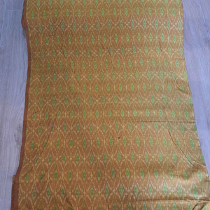 High Quality Cotton <b>Silk</b> Blend Fabric Handwoven Design Sewing Crafting Dress Making Bags & Home Furnishing Redesign Raw Fabric - Product Image 1