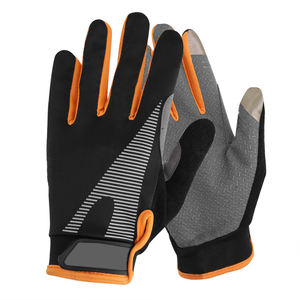 Guantes para Correr con Pantalla Táctil de Poliéster de Alta Calidad, Cómodos, Ligeros, Antideslizantes para Verano, Guantes para Ciclismo - Product Image 3