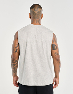 Custom Summer Fitness Sports Fitness Training <b>Vest</b> Men's Solid Color Racerback <b>Vest</b> Men's Models - Product Image 2