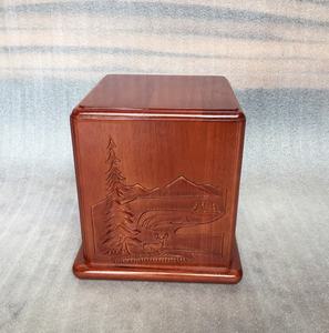 Urna Funeraria para Cenizas Humanas, Urna Conmemorativa con Forma de Faro, Urna Funeraria de Madera con Forma de Faro, Urna Conmemorativa Costera - Product Image 4