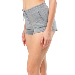 ซื้อกางเกงขาสั้นคุณภาพสูงสำหรับผู้หญิง ตัดเย็บตามสั่ง ผ้าฝ้าย 100% มีกระเป๋าข้าง เหมาะสำหรับใส่ลำลอง ออกกำลังกาย และเล่นกีฬา - Product Image 3