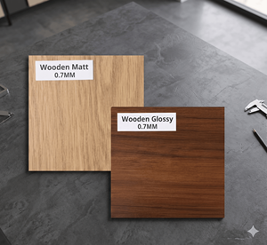 Tablero Decorativo Moderno de Madera de Arce ELM de 0.7 mm, Resistente al Agua, Acabado Brillante y Mate para Uso en Paredes Interiores y Muebles - Product Image 3