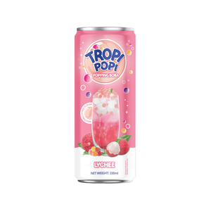 เวียดนาม ตรา TROPI POPI เครื่องดื่มนมรสป๊อปปิ้งโบบาแบบกระป๋อง 330 มล. - รับผลิตแบบ Private Label - ความหวาน 8% Brix - เหมาะสำหรับดื่ม 18 แก้ว - Product Image 4
