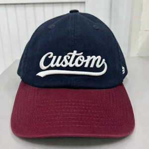 Gorras de Béisbol Personalizadas con Visera Desgastada, Gorras de Béisbol de 6 Paneles de Alta Calidad, Fabricadas al por Mayor en Vietnam - Product Image 1