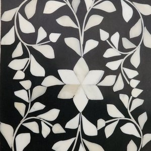 Hand Crafted Bone Inlay Black <b>Tray</b> - Farmhouse Coffee Table <b>Tray</b> - Vintage perfume <b>tray</b> - Decorative <b>Tray</b> - Large <b>Trinket</b> <b>Tray</b> - Product Image 2