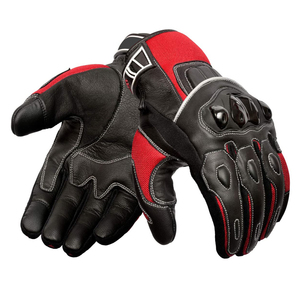 Guantes de Motocicleta de Cuero Vacuno, Estilo Vintage, Protección Real, Pantalla Táctil, Impermeables, Transpirables, para Ciclismo, Deportes al Aire Libre, Estándar - Product Image 5