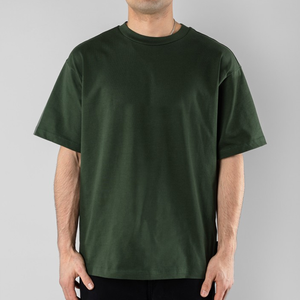 Men's Premium Custom 180g Knitted O-Neck Regular Fit Quick-Dry Cotton Casual Breathable Short-Sleeve Lightweight Print T-Shirt - Product Image 2