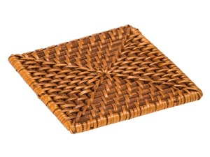 Attractive Mickey <b>Mouse</b> Shape Rattan Coasters Superior Quality Natural Rattan Teacup Placemats <b>Pads</b> Stylish Design India - Product Image 2