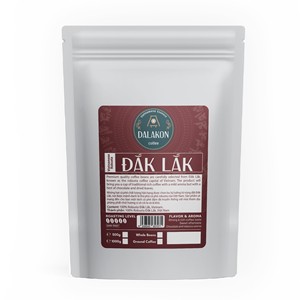 Pura especialidad vietnamita Arábica grano de café tostado lento 500g bolsa de frijol entero caja de sabor neutro/a granel buen precio hecho Vietnam - Product Image 1