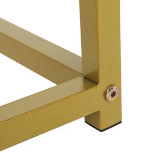 Sgabello da toeletta nero FCH con gambe in metallo, sedia imbottita per trucco e toeletta, panca elegante per make-up, sgabelli e pouf alla moda - Product Image 3