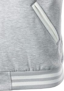 Wholesale High Quality Custom Wool Varsity Letterman Baseball College Students Patchwork <b>White</b> Color Buttons Varsity <b>Jackets</b> - Product Image 5