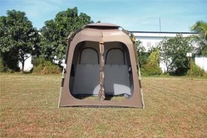 CAMPTOWN MULTI SHELTER, carpa de fibra de vidrio, fácil de instalar, para ducha, pesca, baño, vestidor, color plateado - Product Image 4