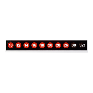 Etiqueta Indicadora de Temperatura Brady Bar, Papel Adhesivo que Cambia de Color para Monitoreo de Equipos - Product Image 3