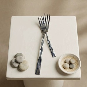 Best Hot Selling Wedding Fork Knife Spoon Custom Flatware <b>Silver</b> Polished With Designer Handle Wholesale Cutlery <b>Set</b> - Product Image 4