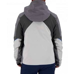 Chaqueta de Esquí Personalizada OEM para Hombre, Azul Marino y Blanca, Impermeable, Transpirable, con Cierre de Cremallera y Manga Larga - Product Image 6